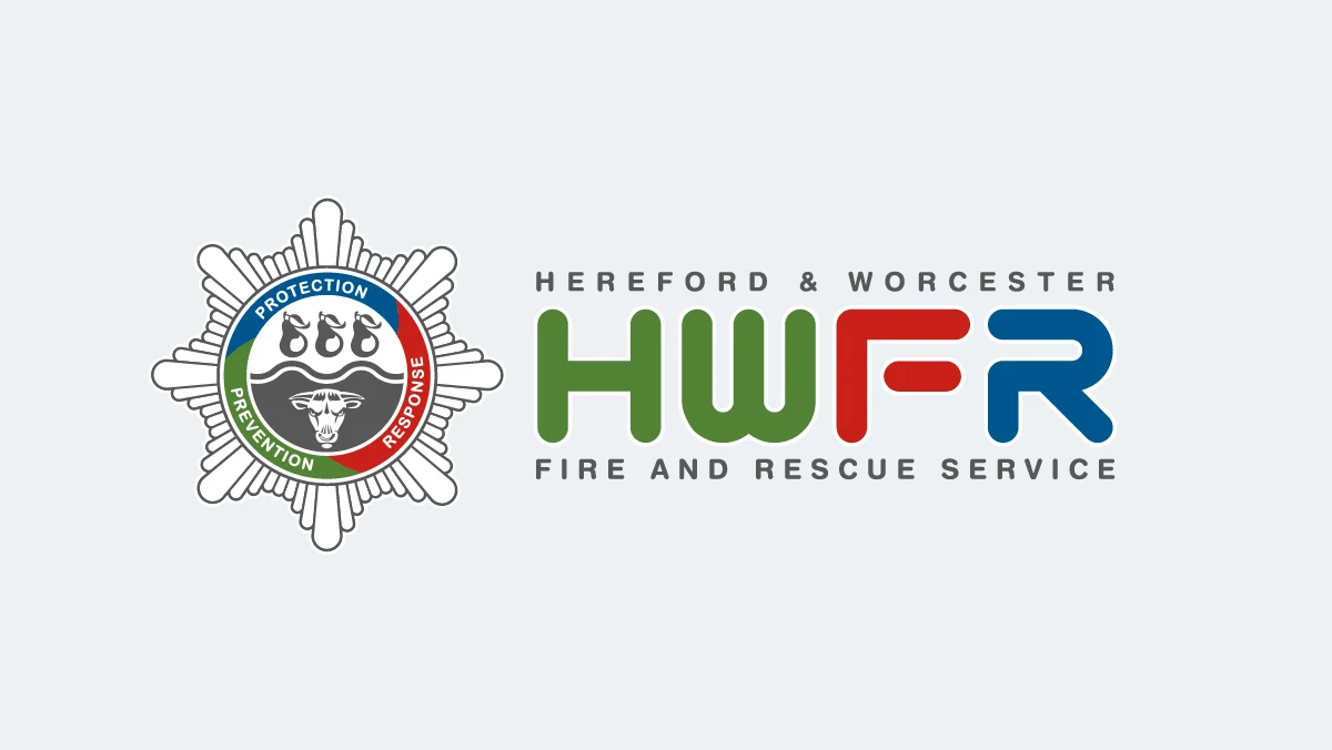 Hereford and Worcester Fire and Rescue Service logo